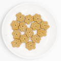 paw shape natural vegetarian dog biscuits pet treat for dog